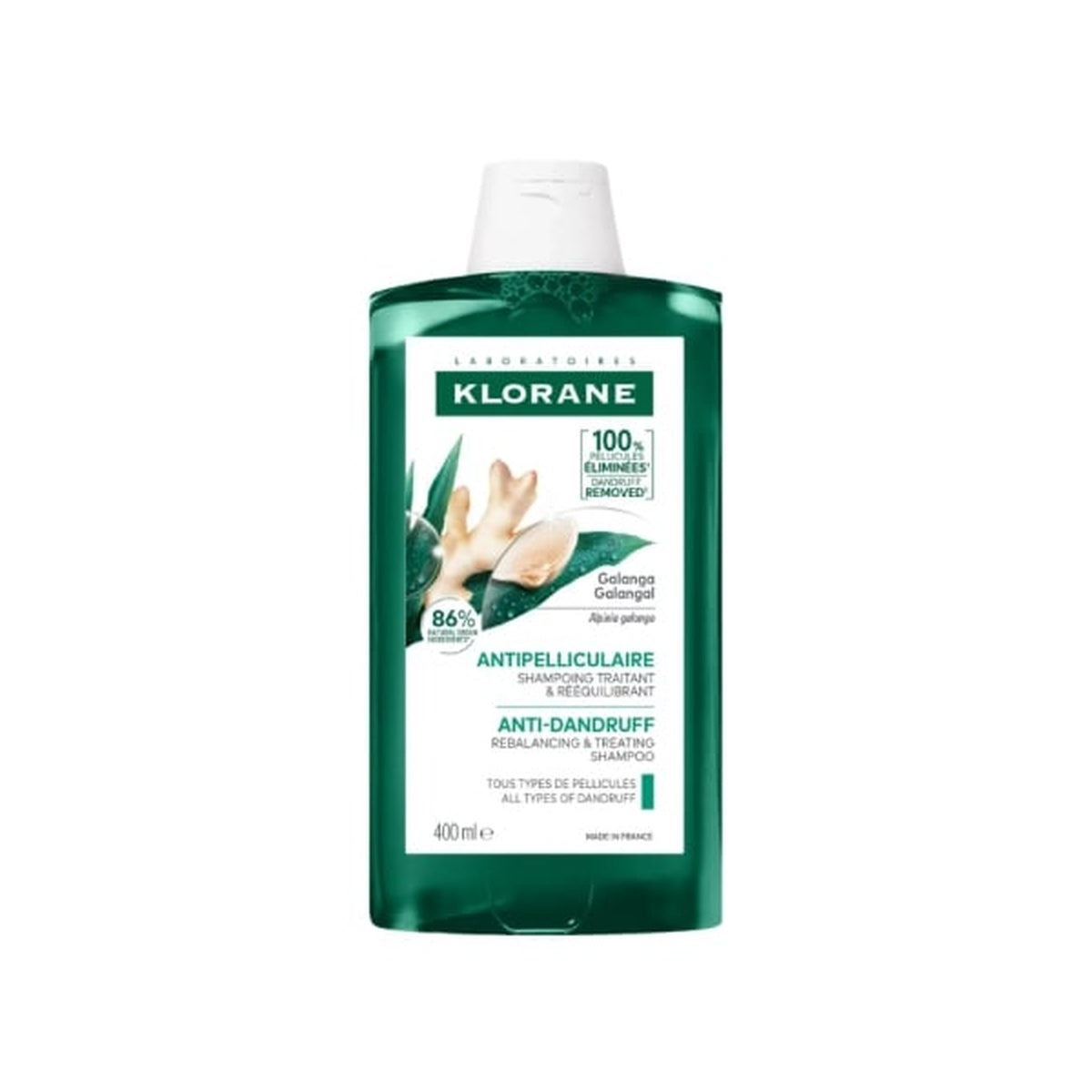 [KLORANE] Anti-Dandruff Rebalancing Shampoo with Galanga 400ml