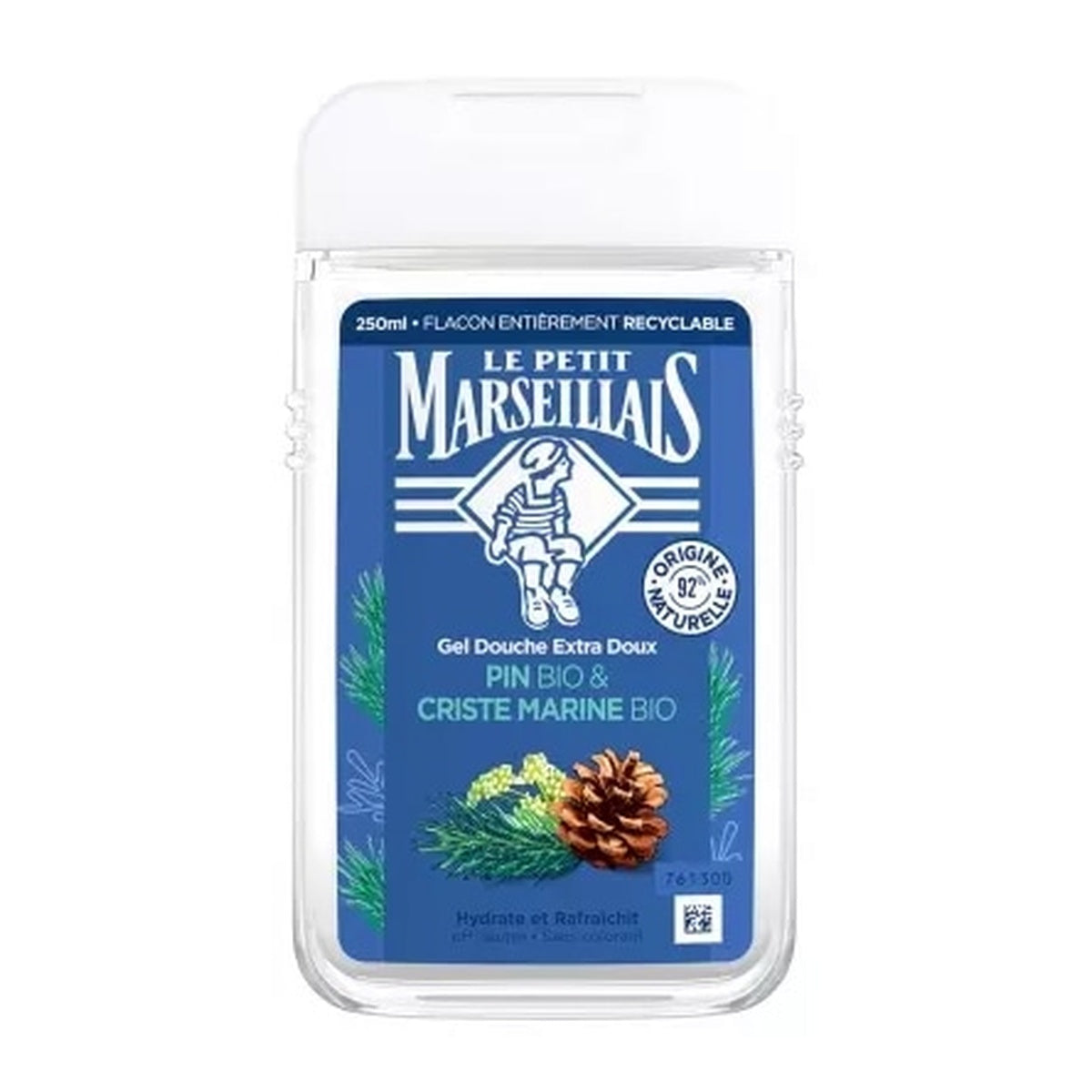 [Le Petit Marseillais] Extra Gentle Shower Gel Pine & Sea Fennel 250ml