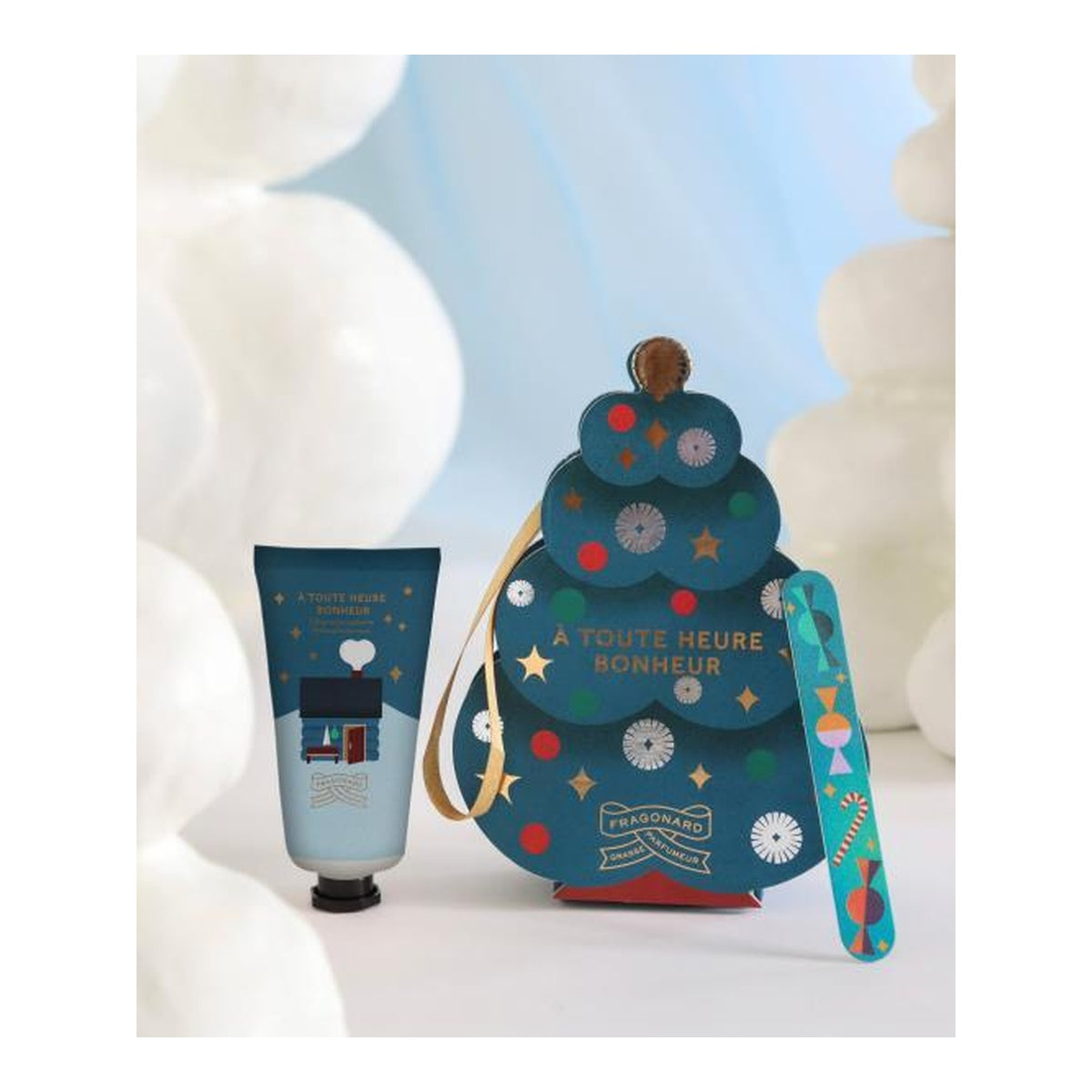 [FRAGONARD] Always Happy Hand Cream & Mirror Nail File Set