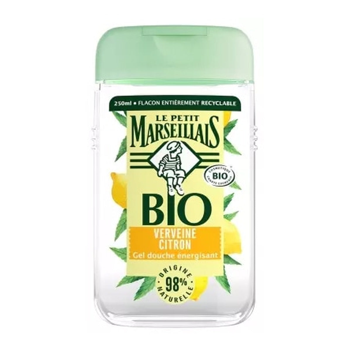[Le Petit Marseillais] Energizing Shower Gel Lemon & Verbena 250ml
