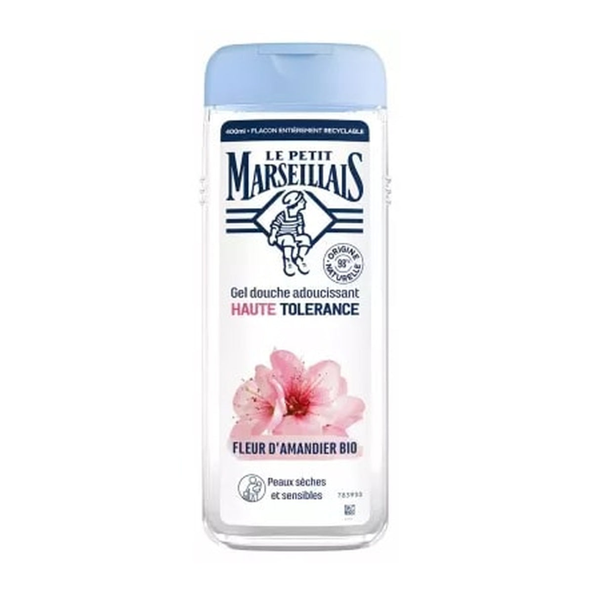 [Le Petit Marseillais] High Tolerance Softening Shower Gel Almond Blossom 400ml