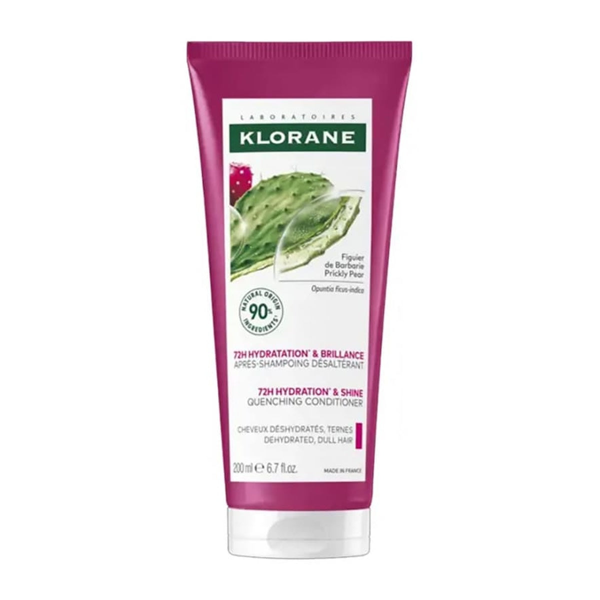 [KLORANE] 72H Hydration & Brilliance Conditioner — Prickly Pear (200ml)