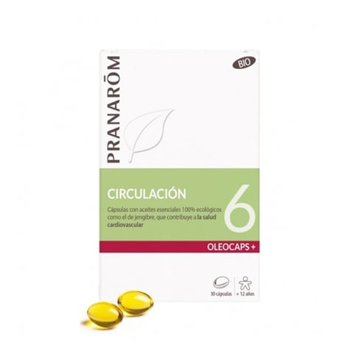 [PRANARŌm] OleoCaps+6 Leg Comfort Capsules (30 capsules)