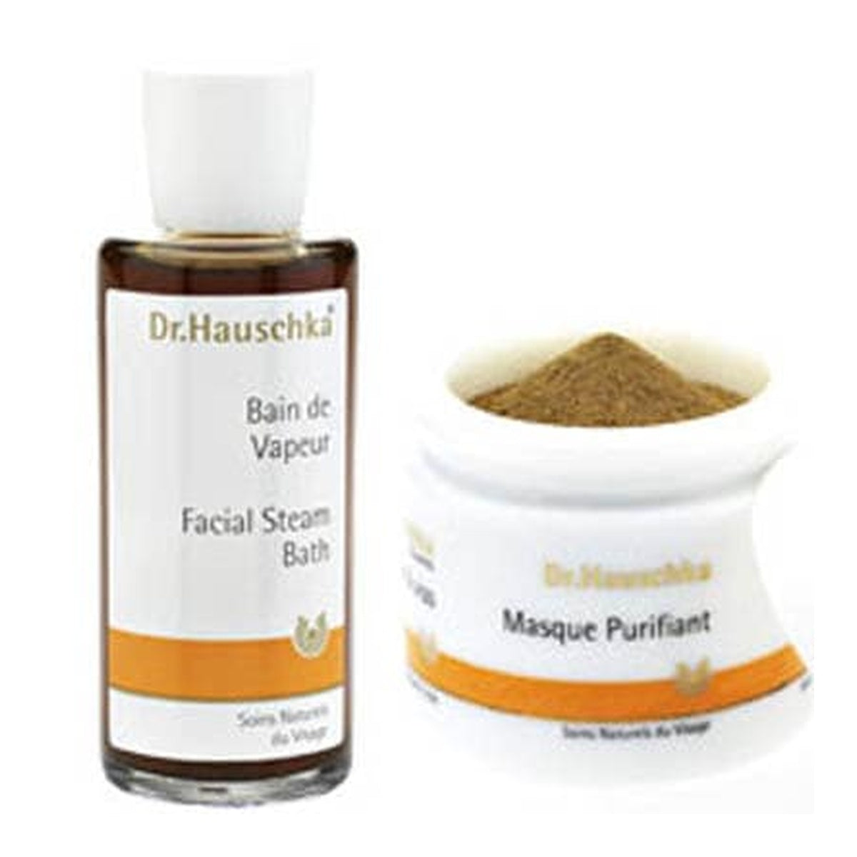 [Dr.Hauschka] Facial Steam Bath & Clay Mask 2-Piece Set
