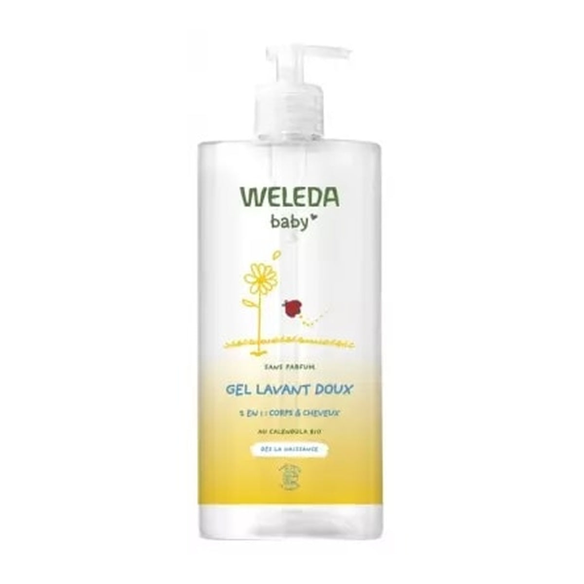 [WELEDA] Calendula Baby Soft Cleansing Gel 750ml (Hair & Body)