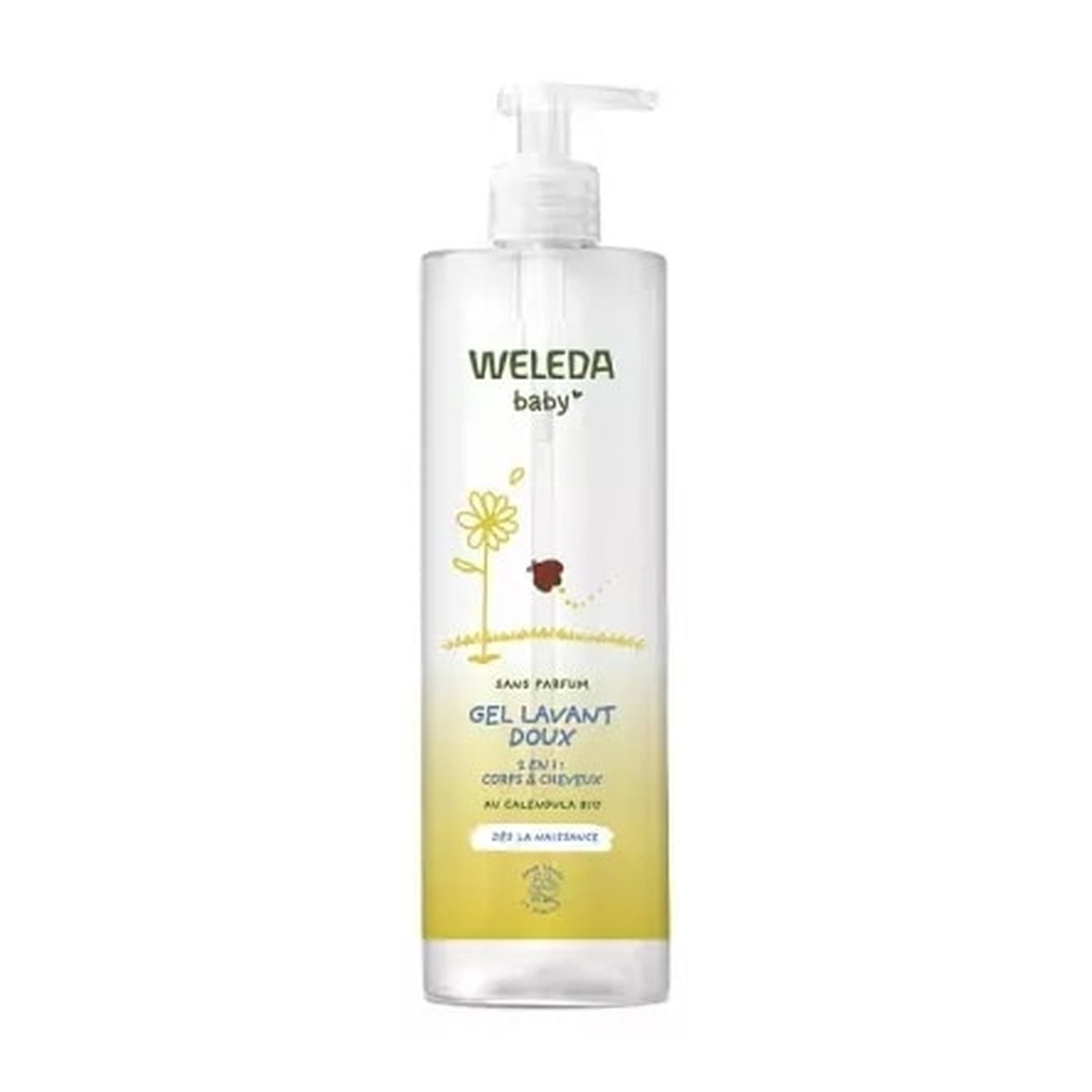 [WELEDA] Calendula Baby Soft Cleansing Gel 400ml (Hair & Body)