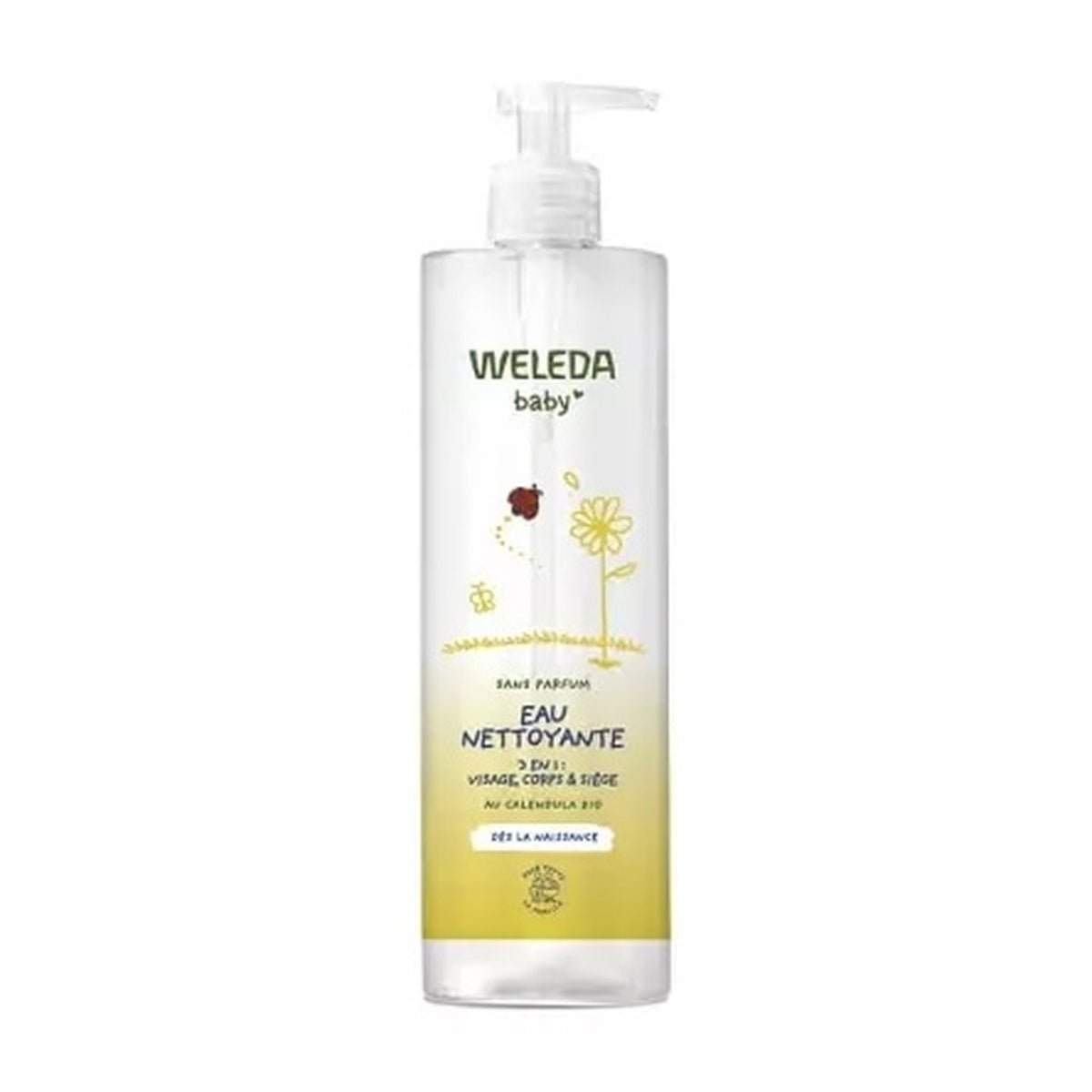 [WELEDA] Calendula Baby Cleansing Water 400ml (Fragrance-Free)