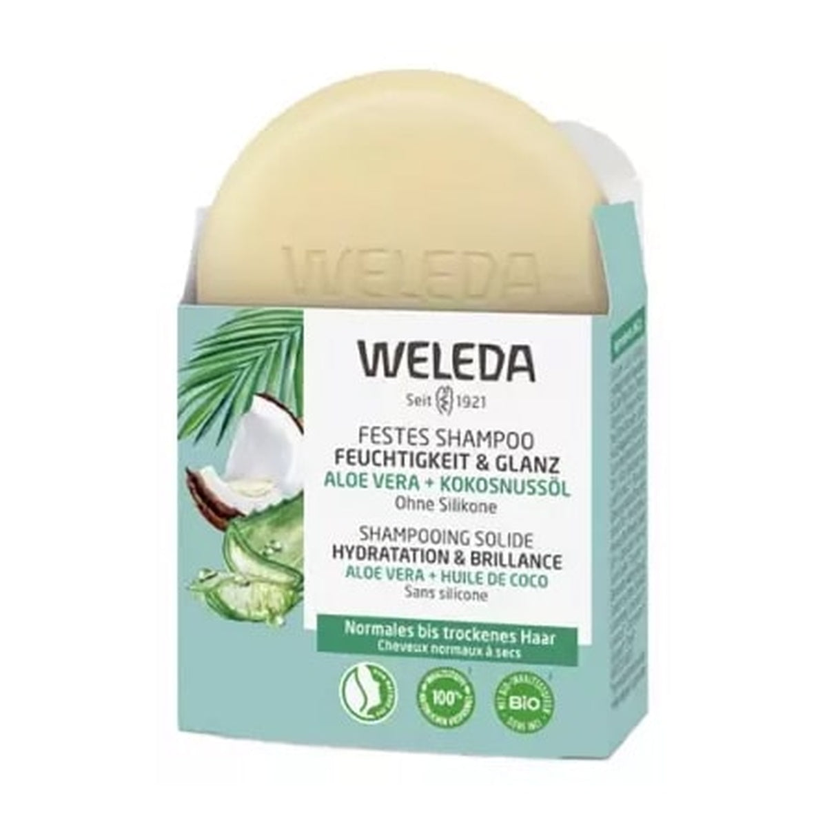 [WELEDA] Hydration & Shine Solid Shampoo 50g