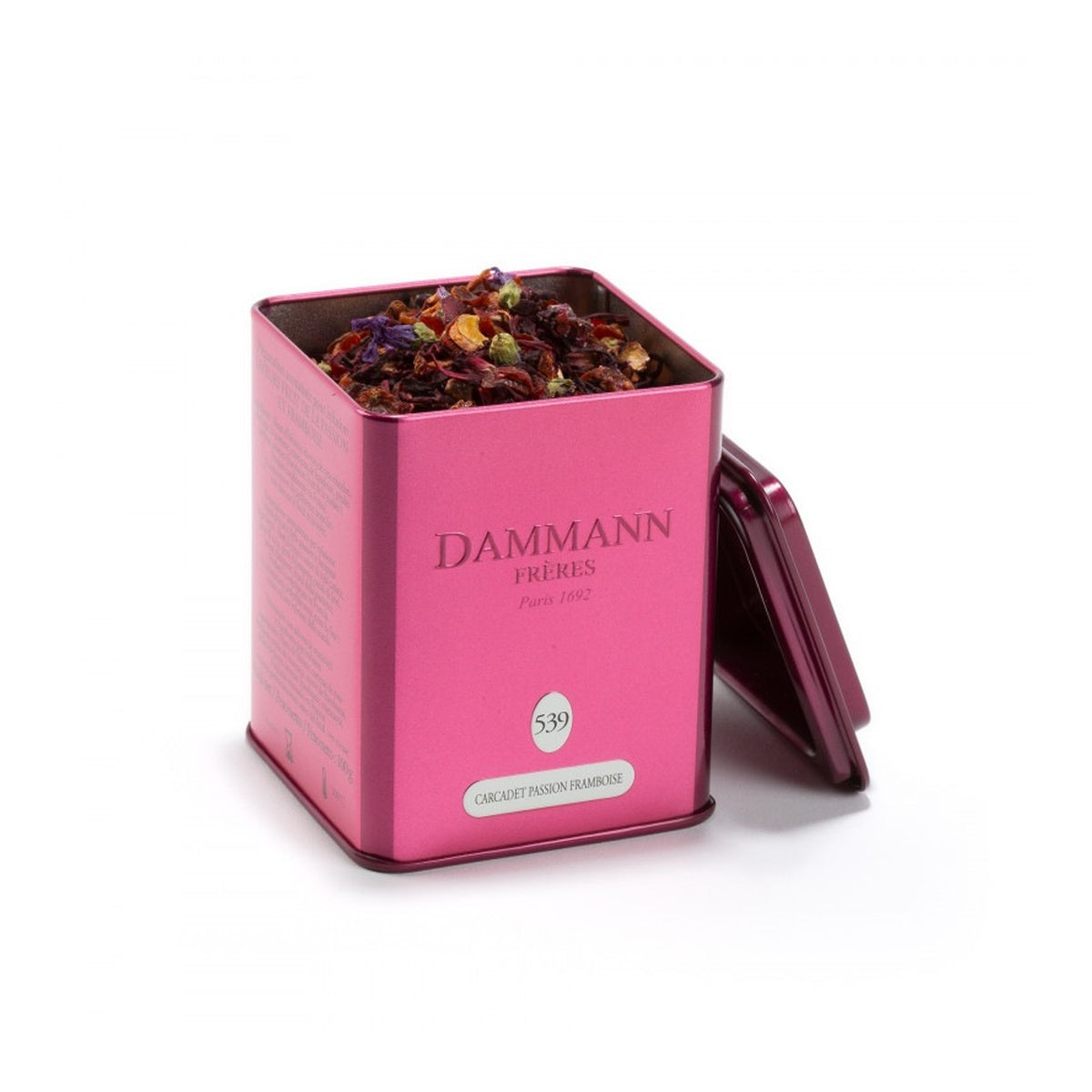 [DAMMANN FRÈRES] Carcadet Passion Raspberry (Hibiscus, Rosehip & Passionfruit Infusion) 100g