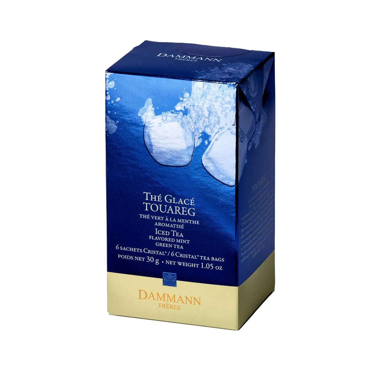 [DAMMANN FRÈRES] Touareg Mint Iced Tea — 6 Individually Wrapped Tea Bags