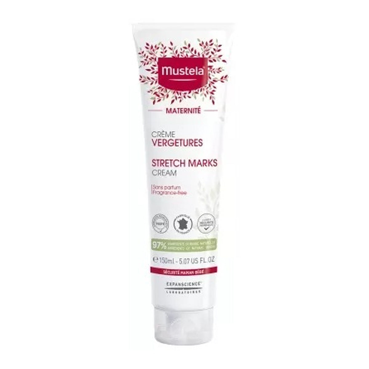 [Mustela] Maternity Stretch Mark Cream 150ml (Fragrance-Free)