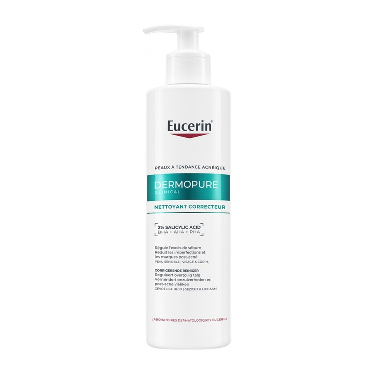 [Eucerin] Dermopure Corrector Cleansing Gel 400ml