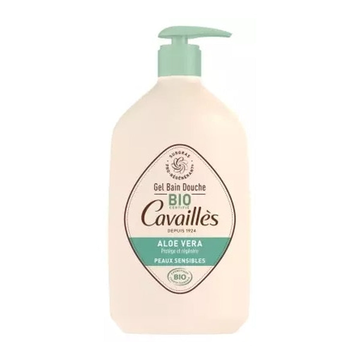 [Rogé Cavaillès] Aloe Vera Bath & Shower Gel 1000ml (Gentle for Sensitive Skin)