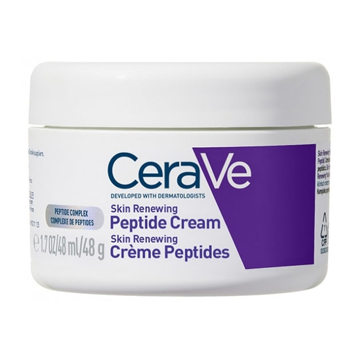 [CeraVe] Skin Renewing Cream with Peptides 48g