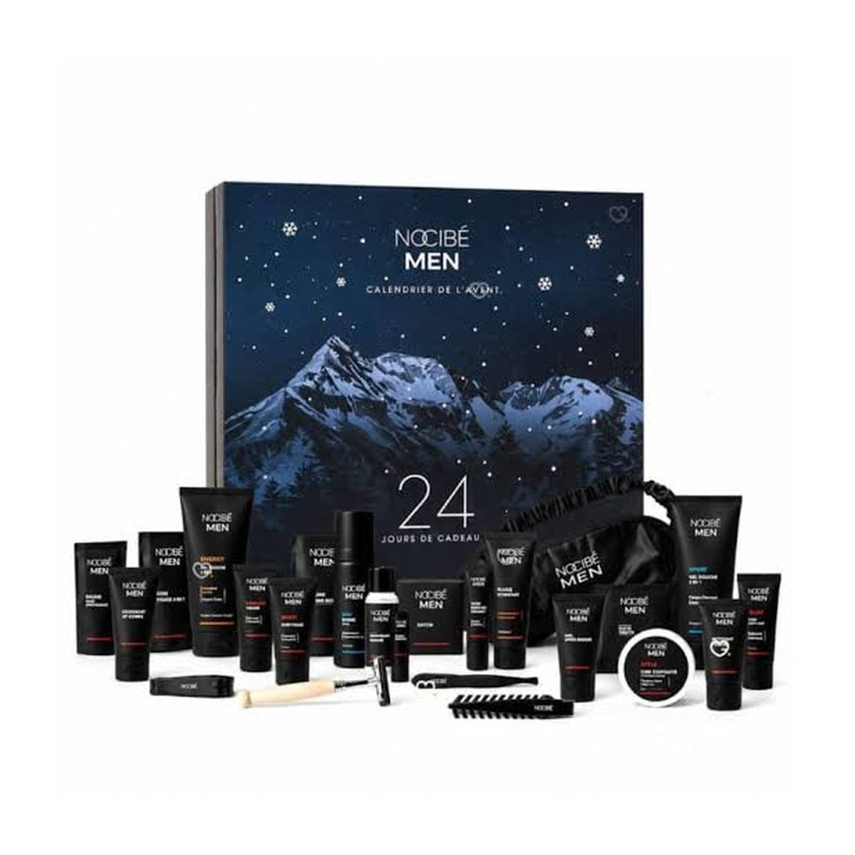 [NOCIBÉ] 2026 Men's Advent Calendar — 24-Piece Grooming & Body Care Gift