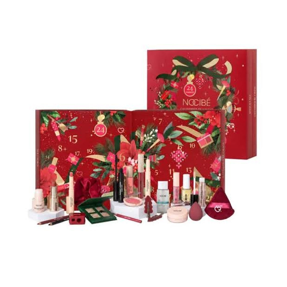 [NOCIBÉ] 2026 Makeup Advent Calendar – 24-Piece Beauty Set (Eyes, Lips, Cheek, Mascara)
