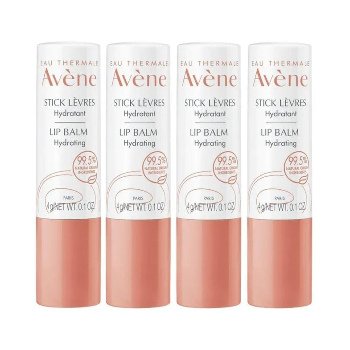 [Avène] Medicated Cold Cream Lip Balm Sticks 4pcs